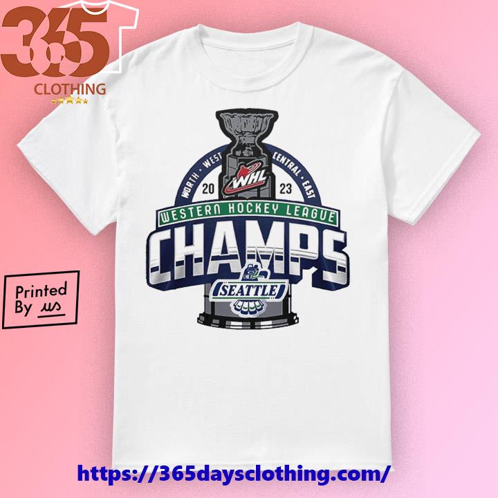 Official wHL Seattle Thunderbirds Western Hockey League Champions 2023  shirt, hoodie, longsleeve, sweatshirt, v-neck tee