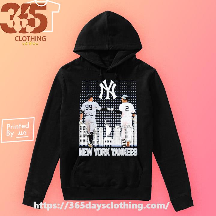 New York Yankees Aaron Judge 99 Derek Jeter 2 Sweatshirt - Shirt