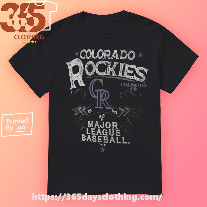 Official colorado Rockies Major League Baseball Team Logo 2023 T-Shirt,  hoodie, sweater, long sleeve and tank top