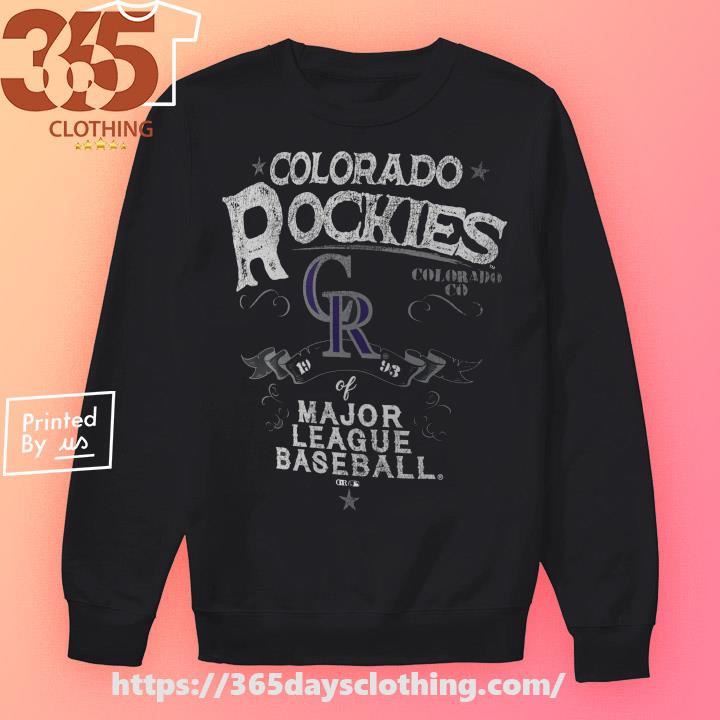 Colorado Rockies of Major League League Baseball 2023 shirt