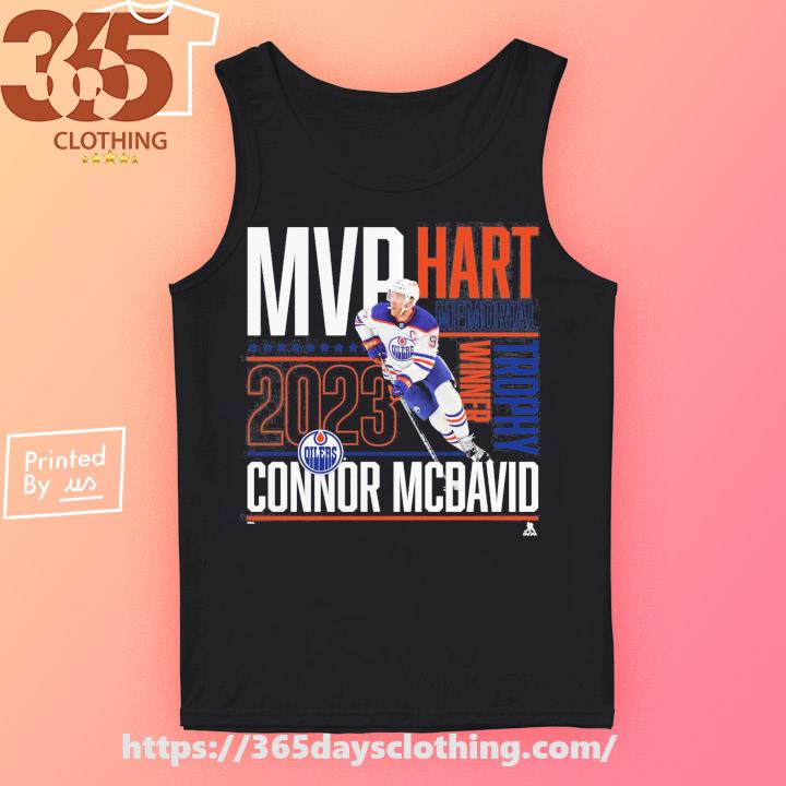Connor McDavid Edmonton Oilers 2023 Hart Trophy winner MVP shirt, hoodie,  sweater, long sleeve and tank top