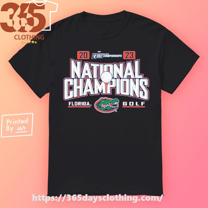 Florida Gators 2023 NCAA Men's Golf National Champions logo shirt
