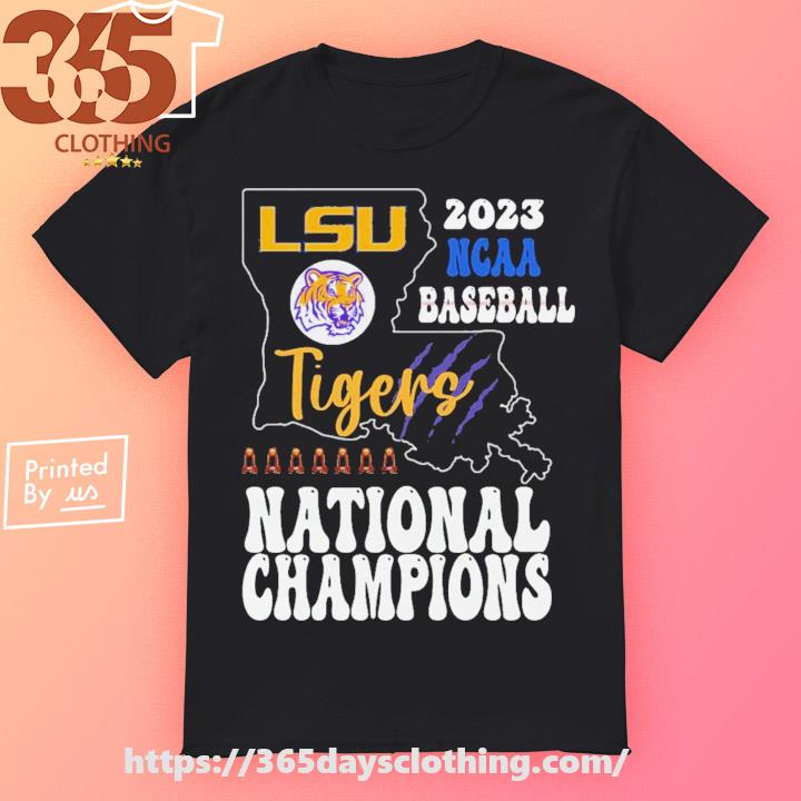 LSU Baseball: 2023 National Champions Shirt - NCAA + LSU - BreakingT