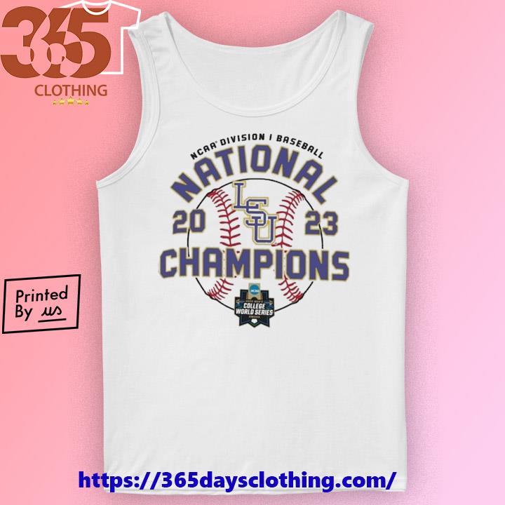 Unisex Champion White LSU Tigers 2023 NCAA Men's Baseball College World  Series Champions Locker Room T-Shirt