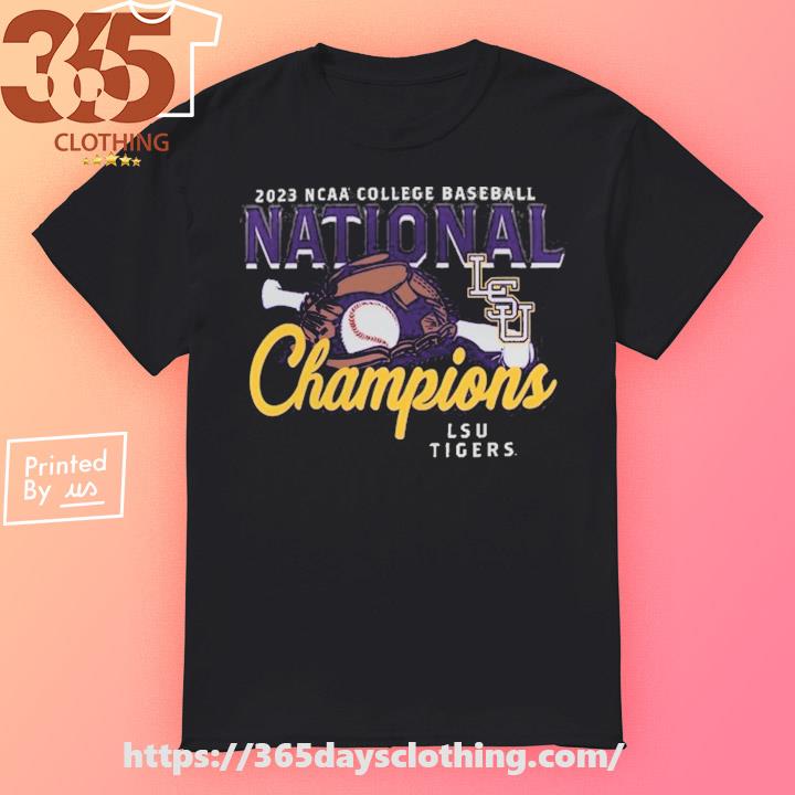 LSU Tigers Champion Unisex 2023 NCAA Men's Baseball College World