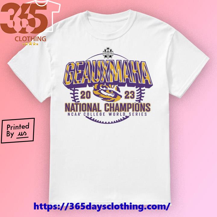 2023 NCAA Baseball National Champions Geaux Tigers LSU Baseball