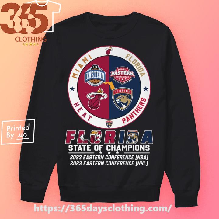 Miami Heat NHL 2023 Eastern Conference champions shirt, hoodie