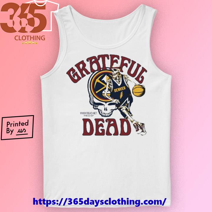 Michael Malone Taking Grateful Dead Denver Nuggets Skull Skeleton Shirt