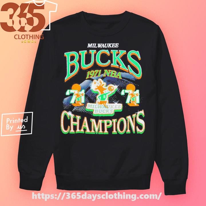 Milwaukee Bucks 1971 Nba Finals champions Shirt, hoodie, sweater
