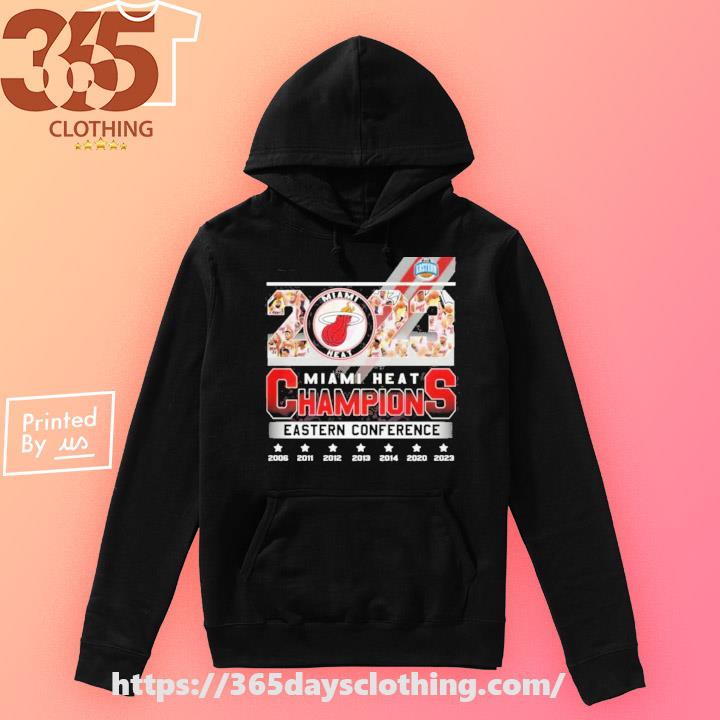 Official 2023 Eastern Conference Champions Miami Heat Nba 2006 2020 2023  Shirt, hoodie, sweater, long sleeve and tank top