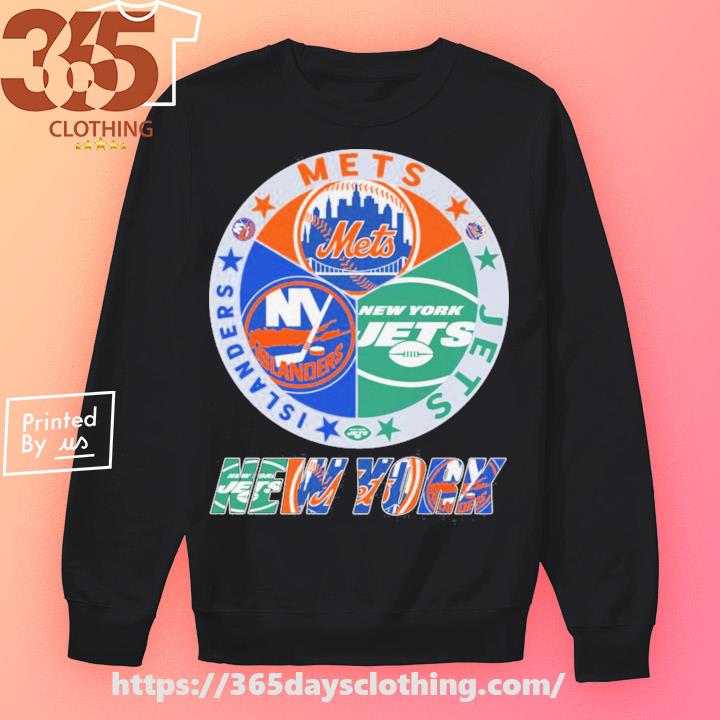 New York Jets Mets Islanders sport teams logo shirt, hoodie
