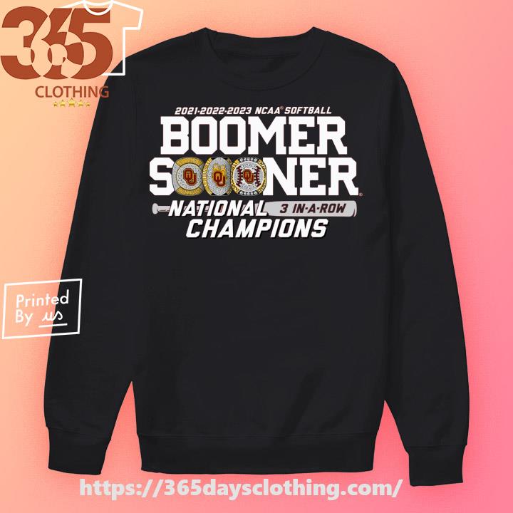 Oklahoma Sooners Ncaa Softball National Champions 2023 Boomer