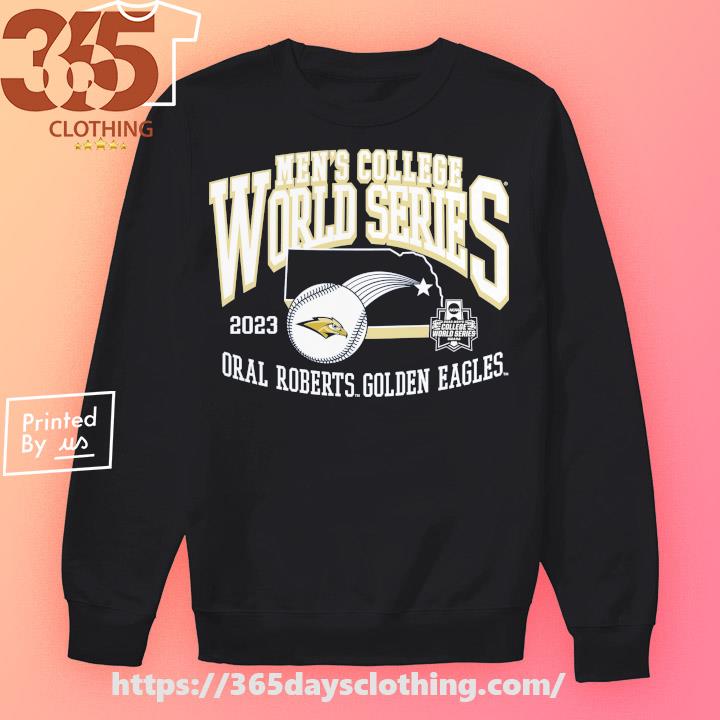 Premium 2023 NCAA DI Baseball Championship World Series Oral Roberts logo  shirt, hoodie, sweater, long sleeve and tank top