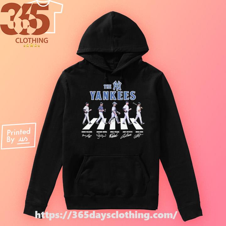 Original The Yankees Abbey road 2023 signatures shirt, hoodie, sweater,  long sleeve and tank top