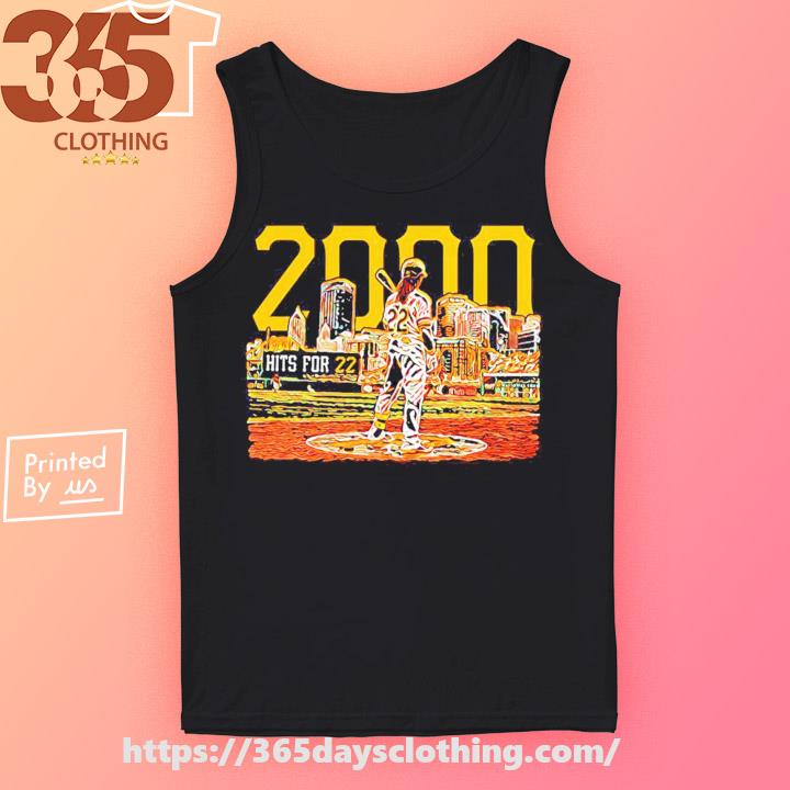 Pirates Andrew McCutchen 2000 hits for 22 shirt, hoodie