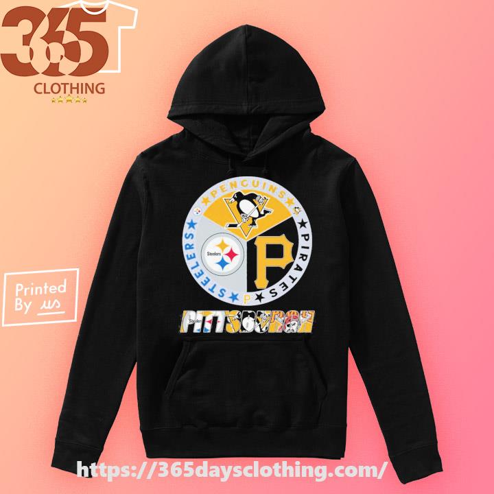 Pittsburgh Steelers Pittsburgh penguins Pittsburgh pirates Shirt, hoodie,  sweater, long sleeve and tank top
