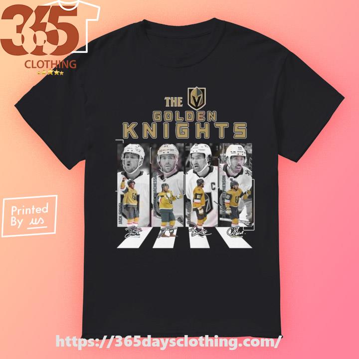 The Golden Knights Team Abbey Road Signatures Shirt, hoodie