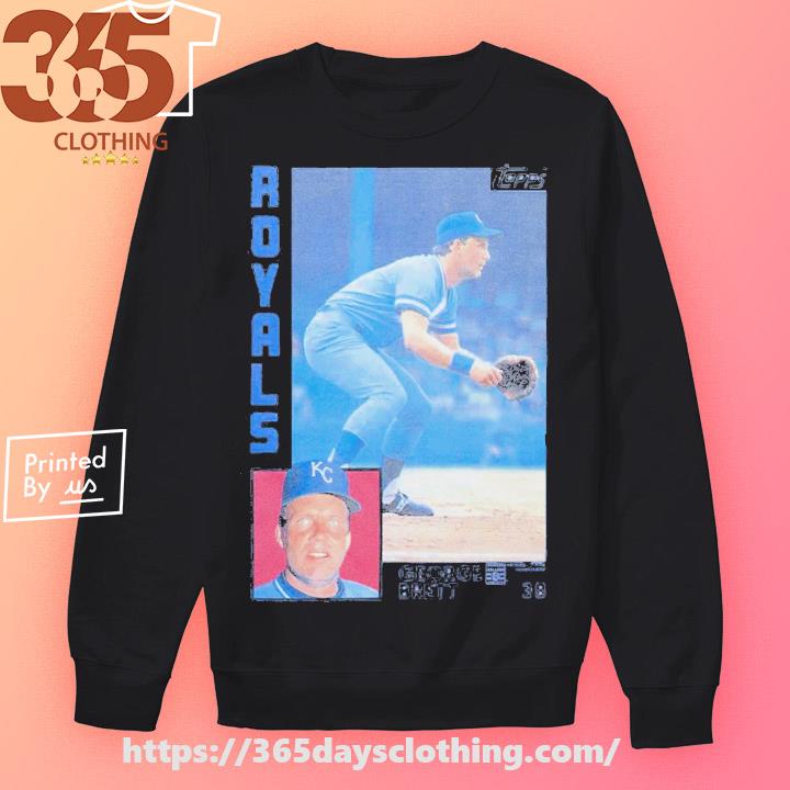 Baseball royals george brett shirt, hoodie, longsleeve, sweater