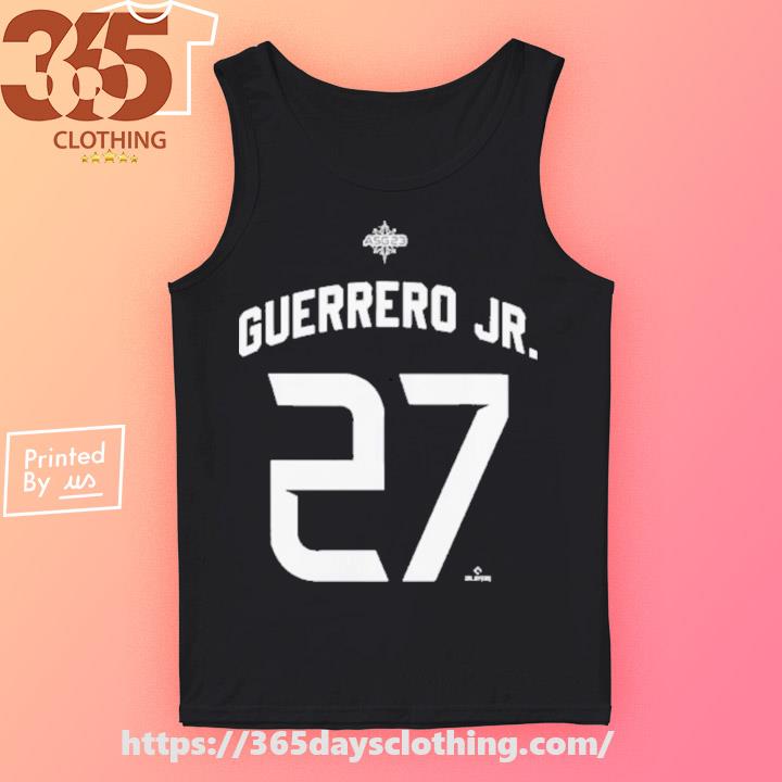 Number 27 Vladimir Guerrero Jr. American League 2023 Mlb All-Star Game Name  & Number shirt, hoodie, longsleeve, sweater