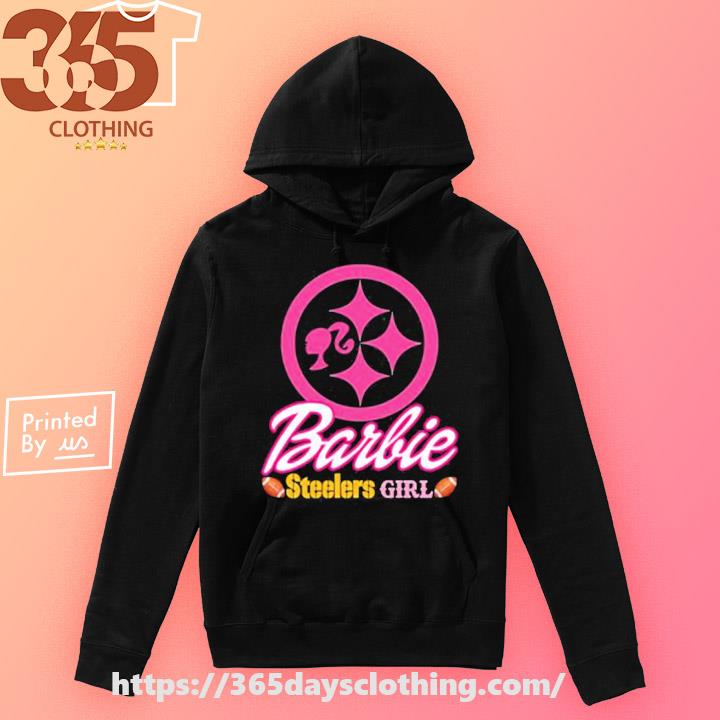 Barbie X Sports Pittsburgh Steelers Girl 2023 Shirt