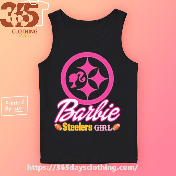 Barbie X Sports Pittsburgh Steelers Girl 2023 Shirt