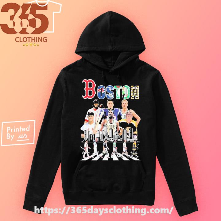 Boston Sports Teams Abbey Road Signatures 2022 Shirt