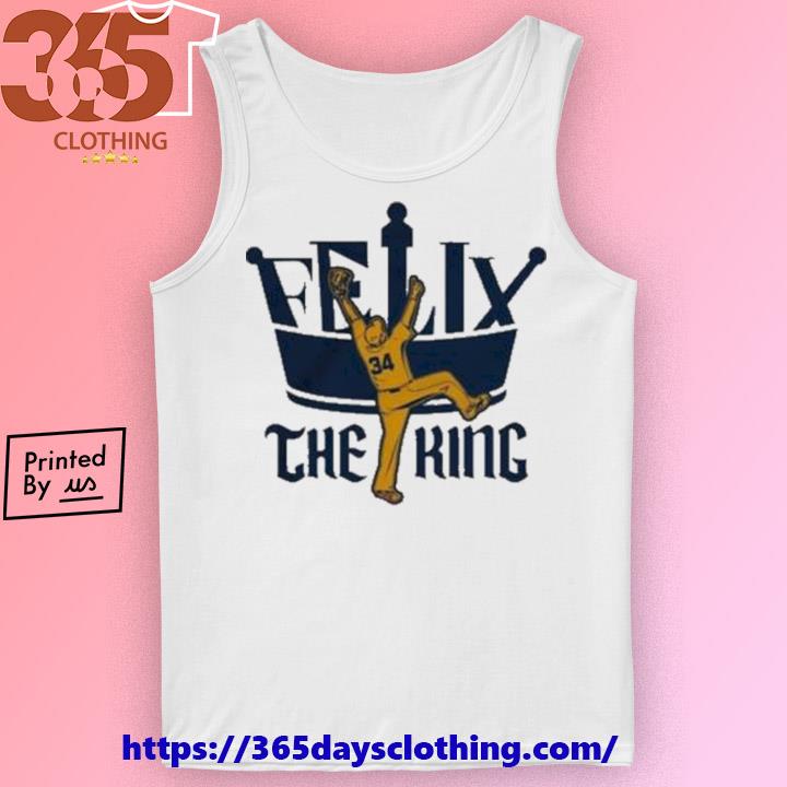 Felix Hernández Seattle Mariners Flix The King Shirt - teejeep