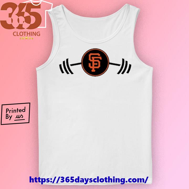 Mitch Haniger wearing San Francisco Giants Barbell Shirt - Bring