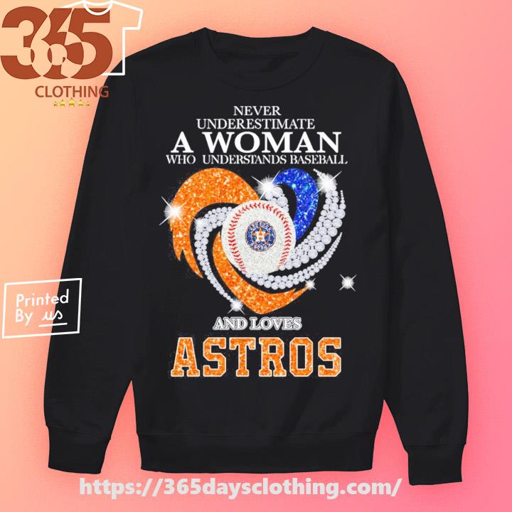 This Girl Loves Her Houston Astros Diamond Heart shirt, hoodie