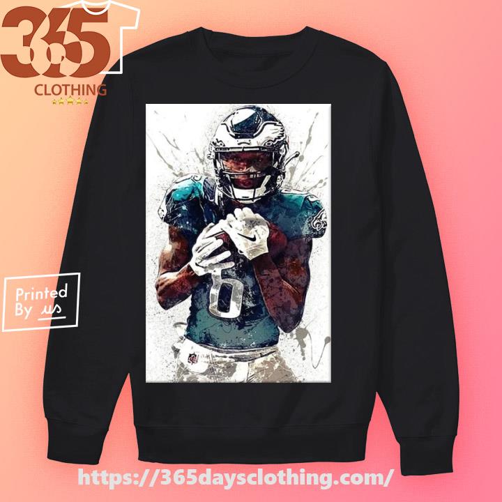 NFL Philadelphia Eagles Devonta Smith Wall Art shirt, hoodie