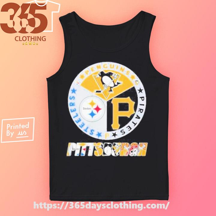 Pittsburgh Steelers and Pittsburgh Pirates and Pittsburgh Penguins  Pittsburgh City Of Champions Shirt, hoodie, sweater, long sleeve and tank  top