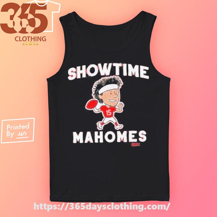 Official Number 15 Kansas City Chief Showtimes Patrick Mahomes t-shirt,  hoodie, sweater, long sleeve and tank top