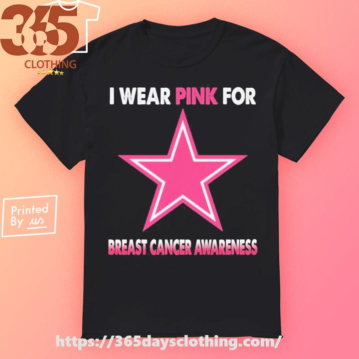 dallas cowboys breast cancer apparel
