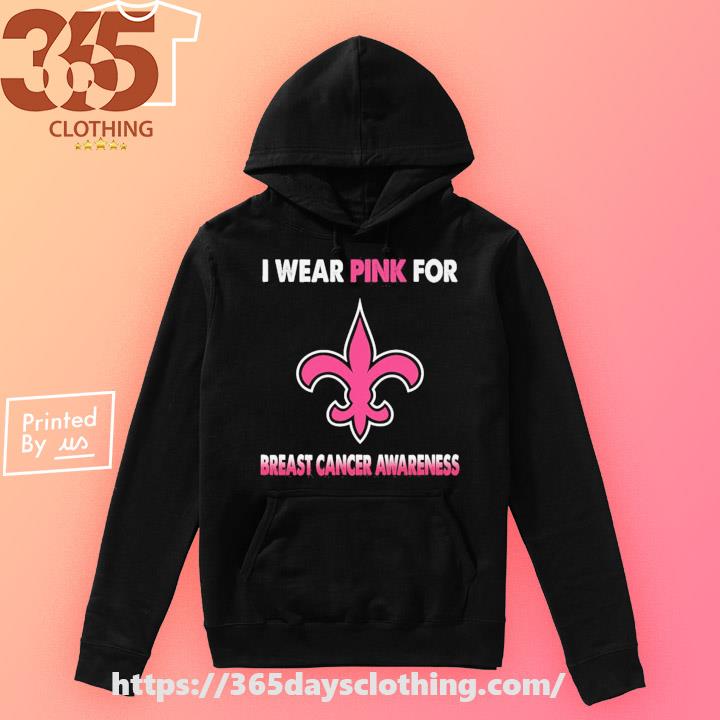 Breast Cancer Saints Nola New Orleans Football Pink