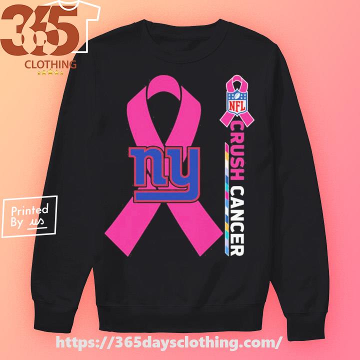 Original New York Giants NFL Crush Cancer 2023 shirt, hoodie