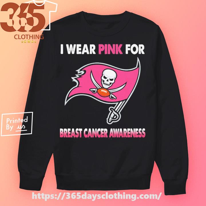 Original Tampa Bay Buccaneers I wear pink for Breast Cancer Awareness 2023  shirt, hoodie, sweater, long sleeve and tank top