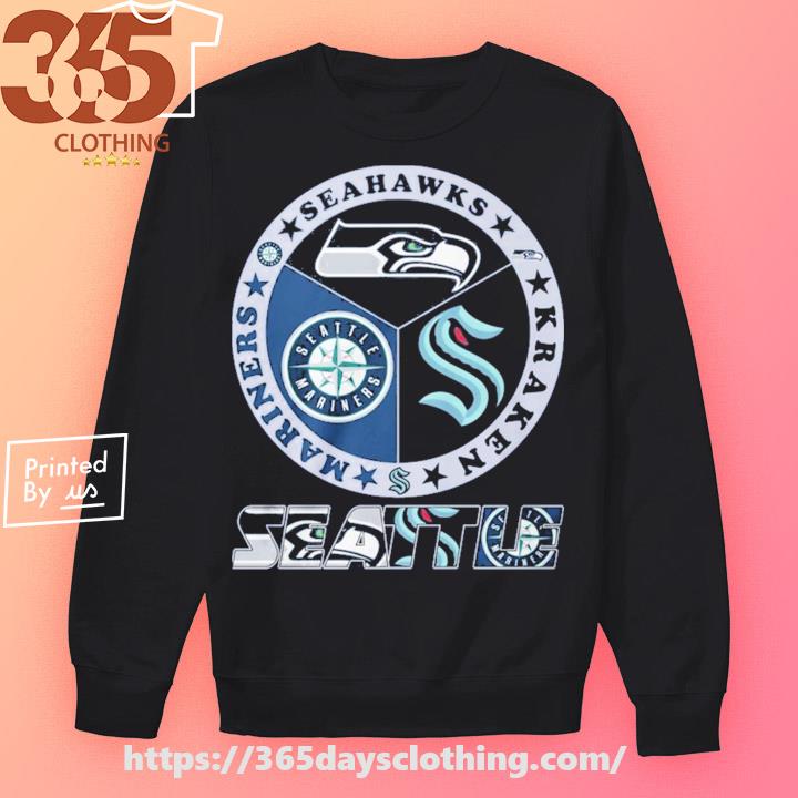 Design 2023 Seattle Seahawks and Seattle mariners shirt, hoodie, sweater,  long sleeve and tank top