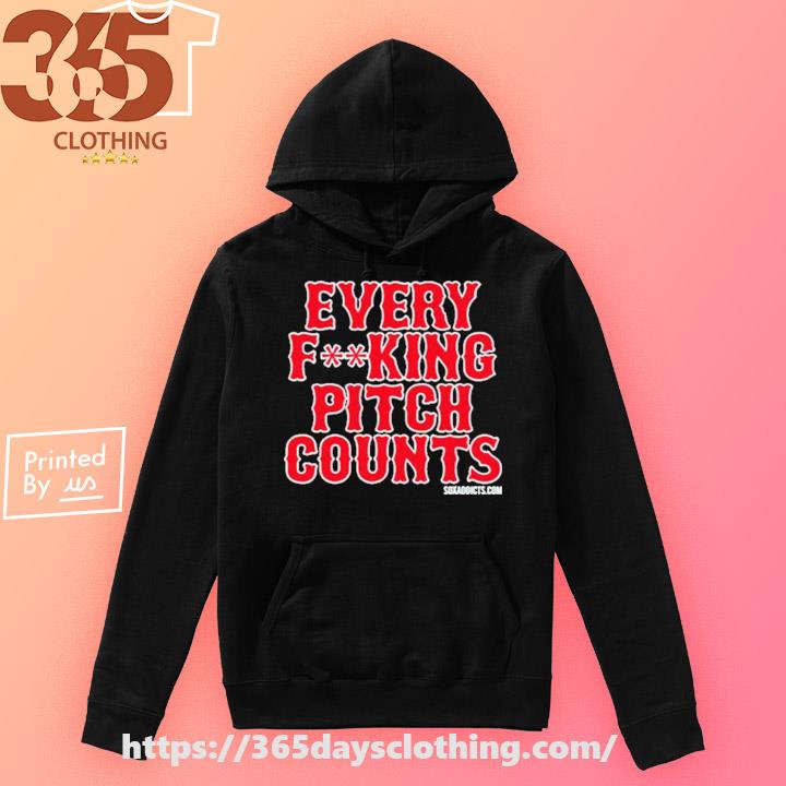 Alex Cora Every Fucking Pitch Counts Shirt, hoodie, sweater, long sleeve  and tank top