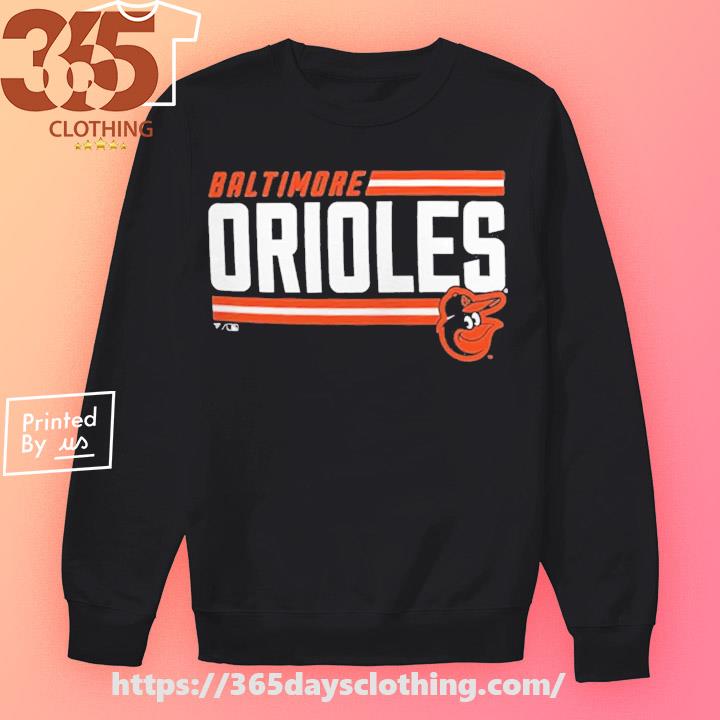 Baltimore Orioles Onside Stripe T-Shirt, hoodie, sweater, long