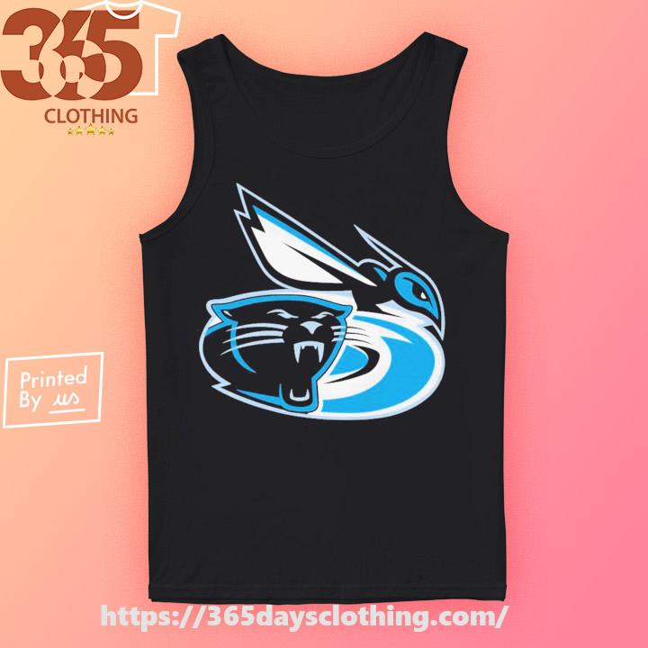 Carolina Panthers Hurricanes Hornets logo mashup shirt, hoodie