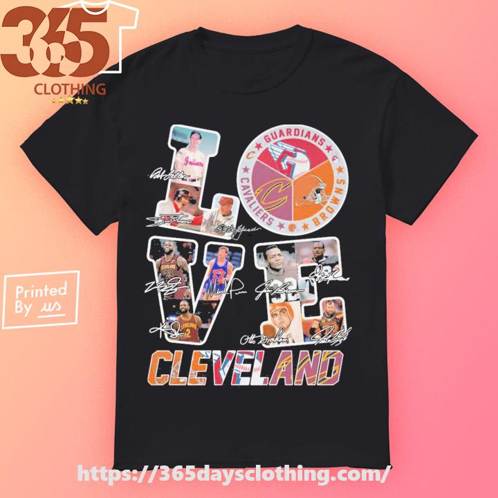 Cleveland Guardians Browns Cavaliers logo shirt, hoodie, longsleeve,  sweatshirt, v-neck tee