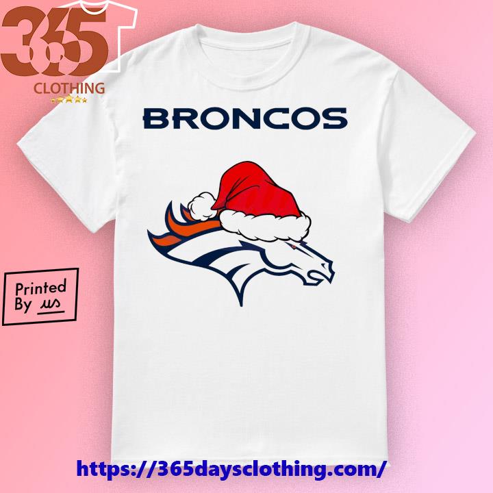 Denver Broncos Nfl Christmas Logo 2023 Shirt - Hersmiles in 2023