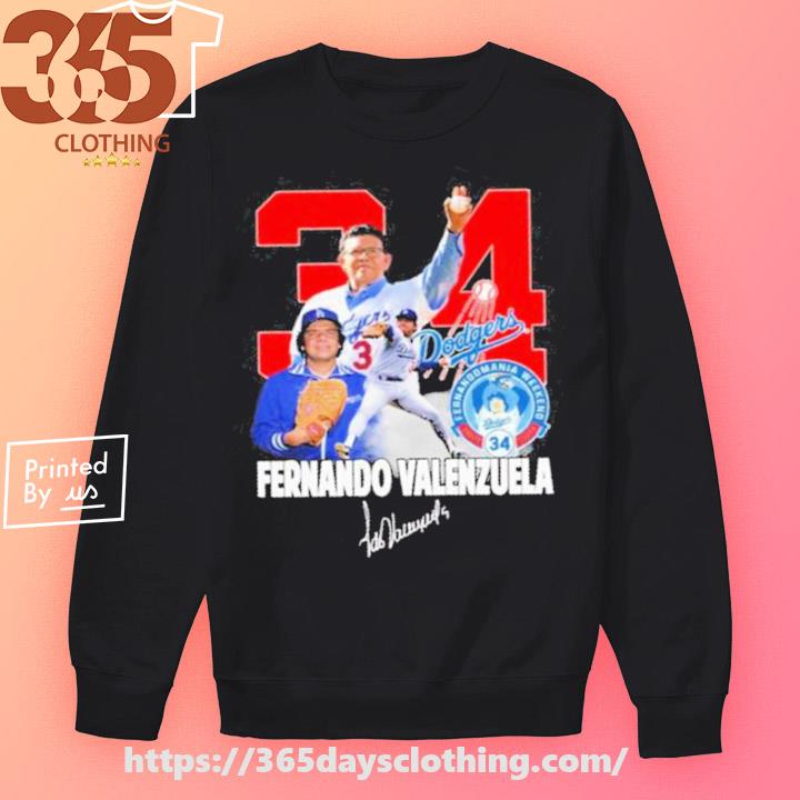 Fernando Valenzuela Fernandomania Weekend Signature shirt, hoodie