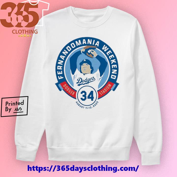 Fernandomania Weekend Dodger Stadium 34 Shirt