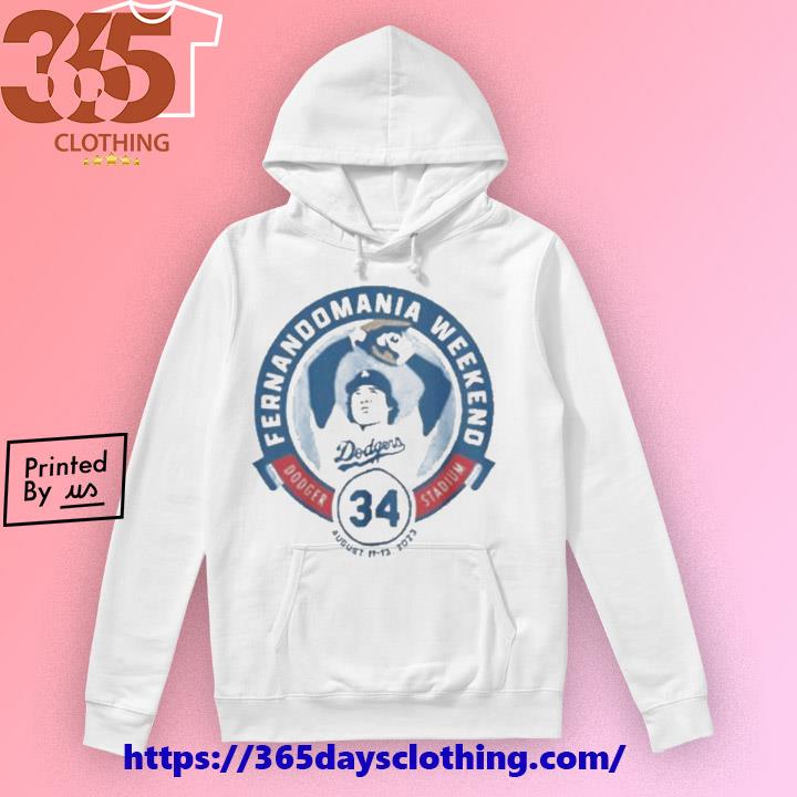 Official los angeles Dodgers fernandomania weekend dodger stadium 34  T-shirt, hoodie, sweater, long sleeve and tank top