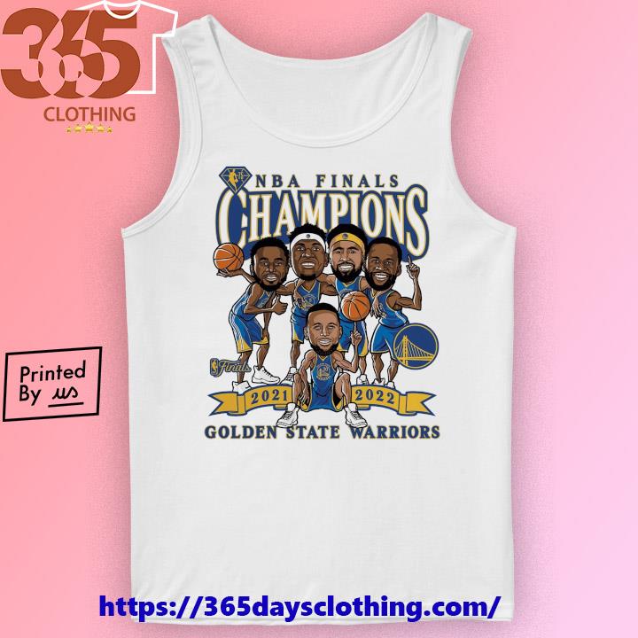 HOT SALE!!! Golden State Warriors 2022 NBA Finals Champions Caricature  T-Shirt 