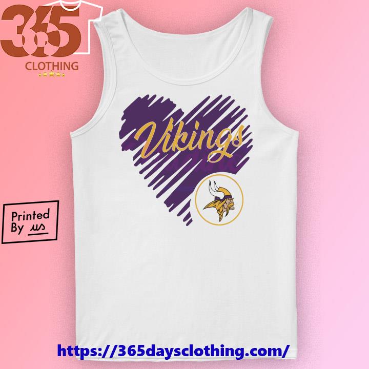 Heart Minnesota Vikings NFL Team shirt, hoodie, sweater, long sleeve and tank  top