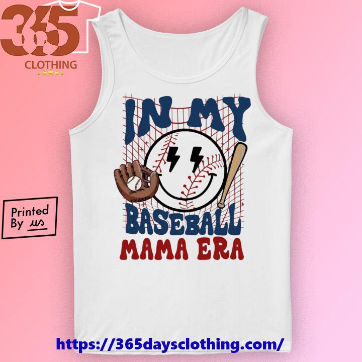 in My Baseball Mom Era Graphic T-Shirt - 3XL | by Tees2urdoor