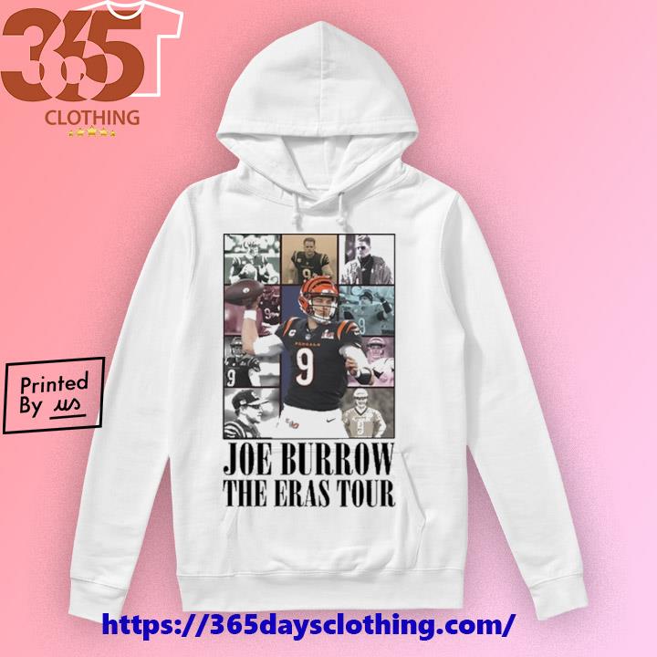 Joe Burrow The Eras Tour 2023 shirt, hoodie, sweater, long sleeve