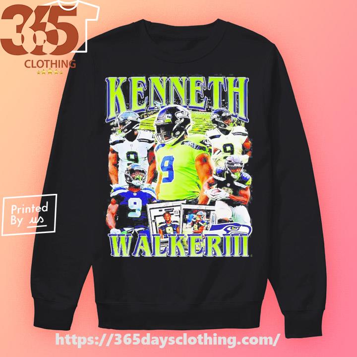 Kenneth Walker Iii Seattle Seahawks Vintage Shirt, hoodie, sweater and long  sleeve